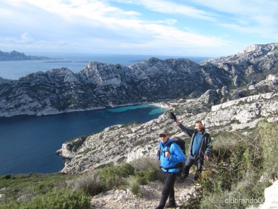 calanques randonnée géologie