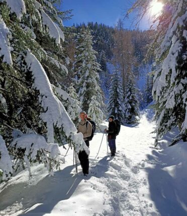 Randonnée raquettes à neige Mercantour Rando06 Fabhikes