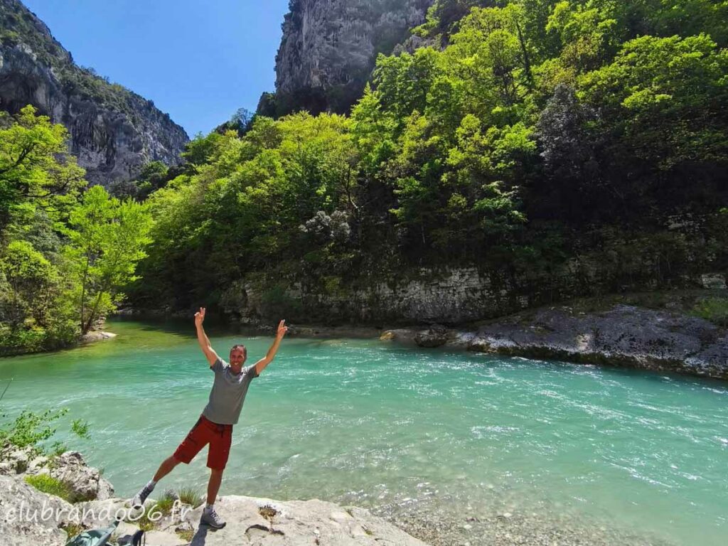 randonnée sentier martel gorges du verdon avec guide de clubrando06