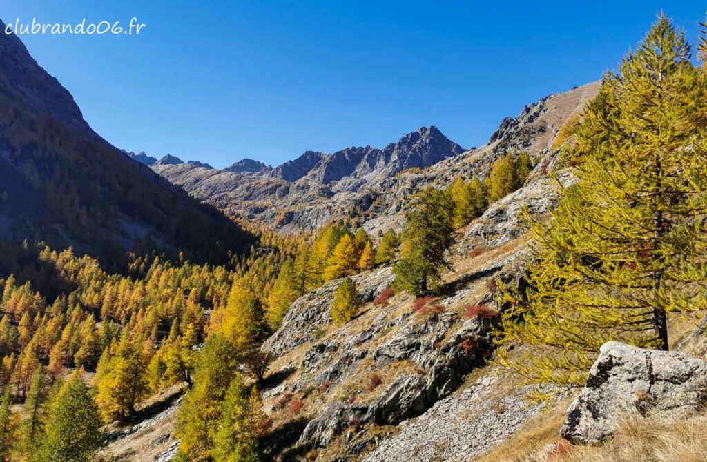 Rando valmasque Mercantour automne clubrando06