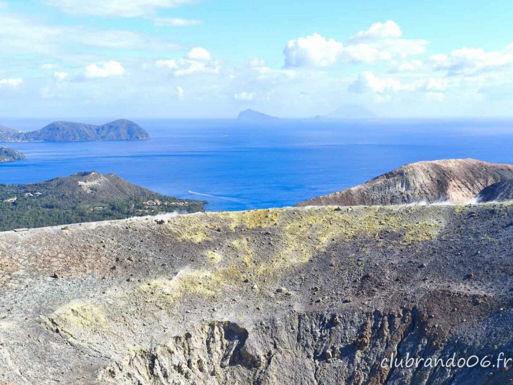 rando Sicile iles éoliennes avec clubrando06 Vulcano, Salina, Stromboli, Lipari