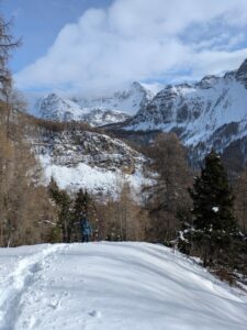 Raquettes neige Mercantour groupe